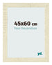 Bilderrahmen 45x60cm Sonoma Eiche MDF Pisa Vorne Messe | Yourdecoration.de