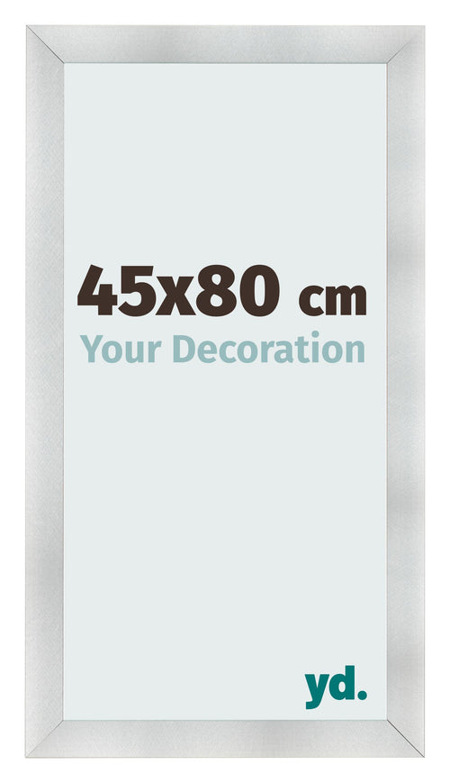 Bilderrahmen 45x80cm Aluminium Gebürstet MDF Pisa Vorne Messe | Yourdecoration.de