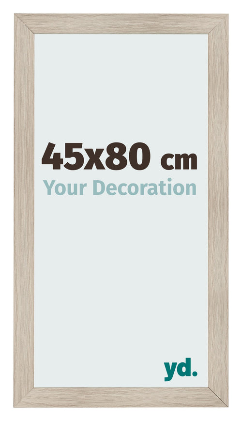 Bilderrahmen 45x80cm Eiche Rustikal MDF Pisa Vorne Messe | Yourdecoration.de