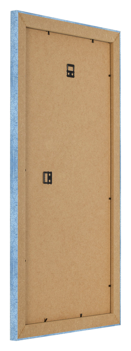 Bilderrahmen 45x80cm Hellblau Gewischt MDF Pisa Ruckseite Schrag | Yourdecoration.de