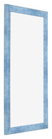 Bilderrahmen 45x80cm Hellblau Gewischt MDF Pisa Vorne Schrag | Yourdecoration.de