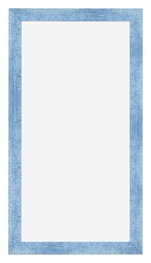 Bilderrahmen 45x80cm Hellblau Gewischt MDF Pisa Vorne | Yourdecoration.de