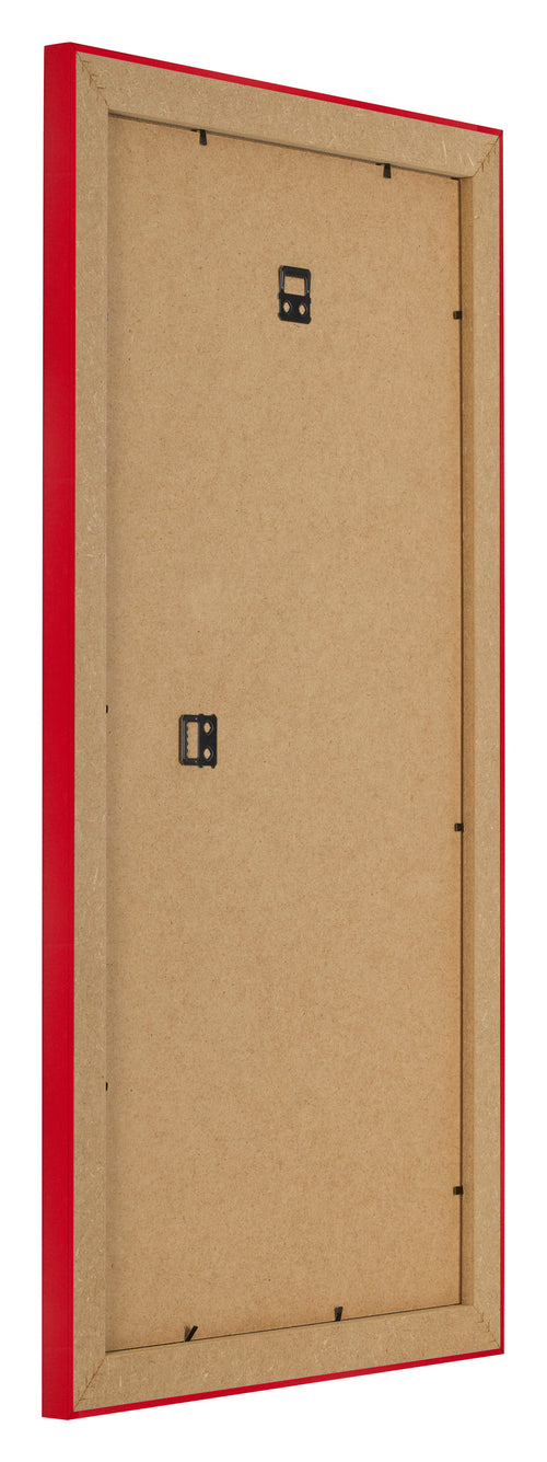 Bilderrahmen 45x80cm Rot MDF Pisa Ruckseite Schrag | Yourdecoration.de