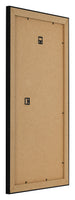 Bilderrahmen 45x80cm Schwarz Silber Poliert MDF Pisa Ruckseite Schrag | Yourdecoration.de