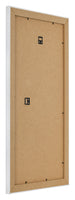 Bilderrahmen 45x80cm Silber Schwarz Gewischt MDF Pisa Ruckseite Schrag | Yourdecoration.de