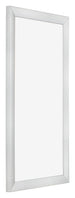 Bilderrahmen 45x80cm Silber Schwarz Gewischt MDF Pisa Vorne Schrag | Yourdecoration.de