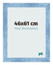 Bilderrahmen 46x61cm Hellblau Gewischt MDF Pisa Vorne Messe | Yourdecoration.de