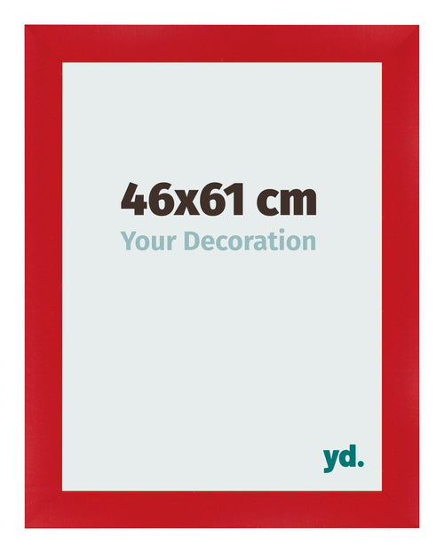Bilderrahmen 46x61cm Rot MDF Pisa Vorne Messe | Yourdecoration.de
