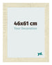 Bilderrahmen 46x61cm Sonoma Eiche MDF Pisa Vorne Messe | Yourdecoration.de