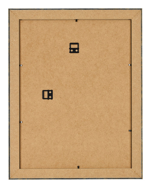 Bilderrahmen 48x64cm Blau Gold Meliert MDF Pisa Ruckseite | Yourdecoration.de