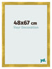 Bilderrahmen 48x67cm Gold Vintage MDF Pisa Vorne Messe | Yourdecoration.de