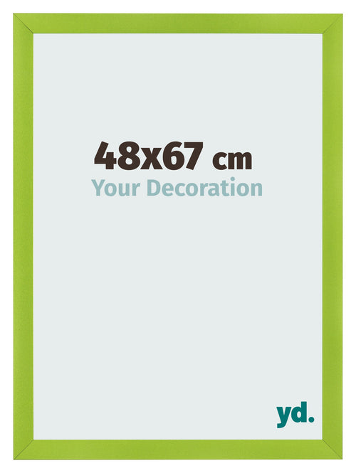 Bilderrahmen 48x67cm Grün MDF Pisa Vorne Messe | Yourdecoration.de