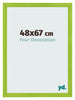 Bilderrahmen 48x67cm Grün MDF Pisa Vorne Messe | Yourdecoration.de