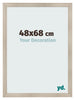 Bilderrahmen 48x68cm Eiche Rustikal MDF Pisa Vorne Messe | Yourdecoration.de