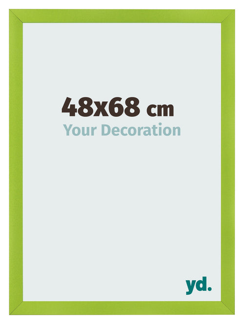 Bilderrahmen 48x68cm Grün MDF Pisa Vorne Messe | Yourdecoration.de