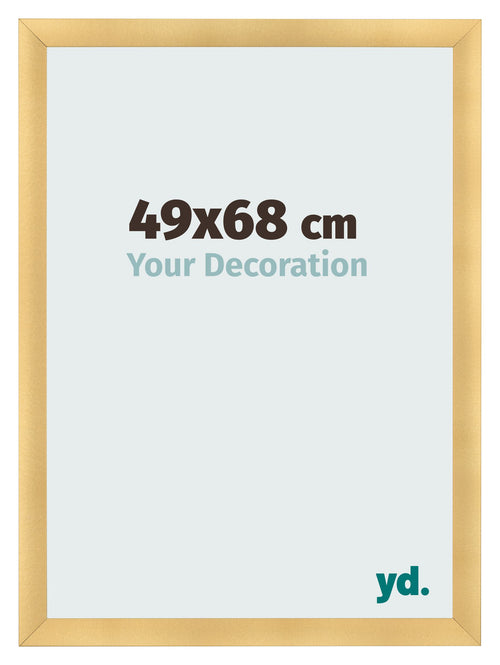 Bilderrahmen 49x68cm Gold Vintage MDF Pisa Vorne Messe | Yourdecoration.de