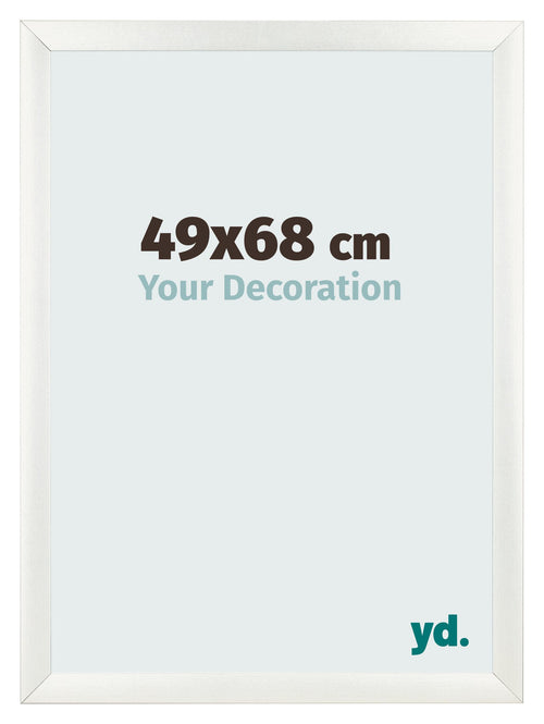 Bilderrahmen 49x68cm Weiß Vintage MDF Pisa Vorne Messe | Yourdecoration.de
