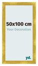 Bilderrahmen 50x100cm Gold Vintage MDF Pisa Vorne Messe | Yourdecoration.de