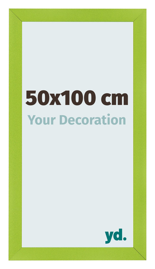 Bilderrahmen 50x100cm Grün MDF Pisa Vorne Messe | Yourdecoration.de