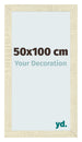 Bilderrahmen 50x100cm Sonoma Eiche MDF Pisa Vorne Messe | Yourdecoration.de