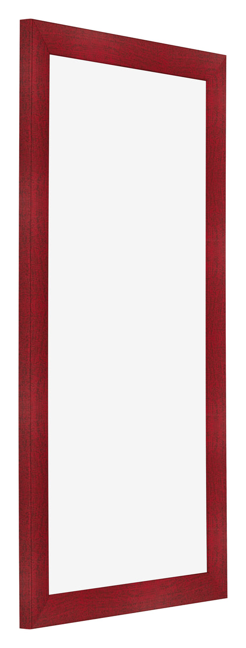 Bilderrahmen 50x100cm Weinrot Gewischt MDF Pisa Vorne Schrag | Yourdecoration.de