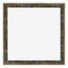 Bilderrahmen 50x50cm Blau Gold Meliert MDF Pisa Vorne | Yourdecoration.de