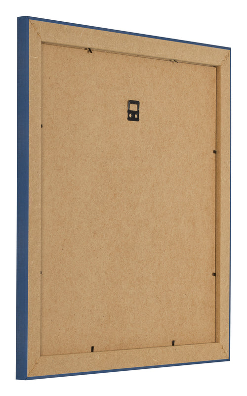 Bilderrahmen 50x50cm Dunkelblau Gewischt MDF Pisa Ruckseite Schrag | Yourdecoration.de