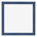 Bilderrahmen 50x50cm Dunkelblau Gewischt MDF Pisa Vorne | Yourdecoration.de
