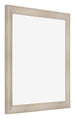 Bilderrahmen 50x50cm Eiche Rustikal MDF Pisa Vorne Schrag | Yourdecoration.de