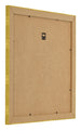 Bilderrahmen 50x50cm Gold Vintage MDF Pisa Ruckseite Schrag | Yourdecoration.de