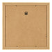 Bilderrahmen 50x50cm Gold Vintage MDF Pisa Ruckseite | Yourdecoration.de