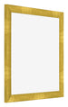 Bilderrahmen 50x50cm Gold Vintage MDF Pisa Vorne Schrag | Yourdecoration.de