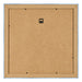 Bilderrahmen 50x50cm Hellblau Gewischt MDF Pisa Ruckseite | Yourdecoration.de