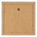 Bilderrahmen 50x50cm Metall Vintage MDF Pisa Ruckseite | Yourdecoration.de