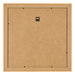 Bilderrahmen 50x50cm Orange MDF Pisa Ruckseite | Yourdecoration.de