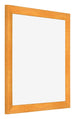 Bilderrahmen 50x50cm Orange MDF Pisa Vorne Schrag | Yourdecoration.de