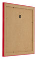 Bilderrahmen 50x50cm Rot MDF Pisa Ruckseite Schrag | Yourdecoration.de