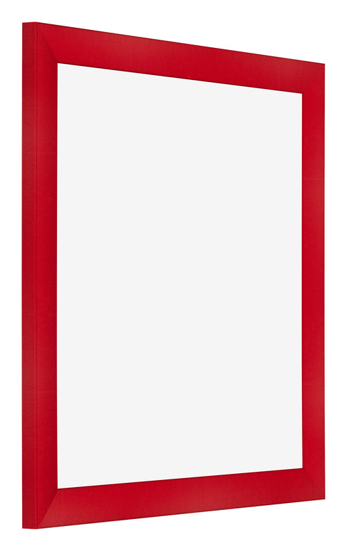 Bilderrahmen 50x50cm Rot MDF Pisa Vorne Schrag | Yourdecoration.de