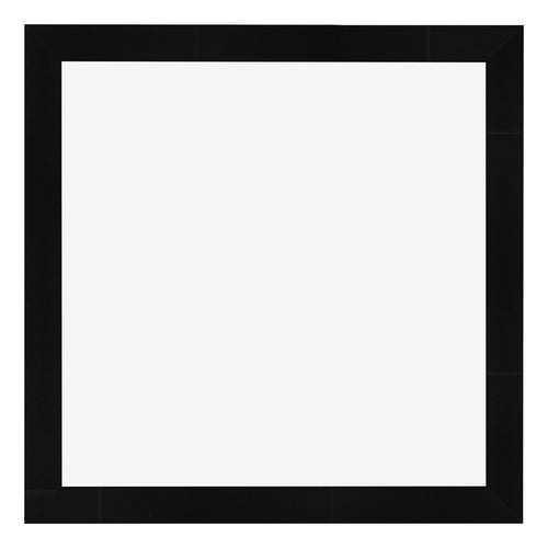 Bilderrahmen 50x50cm Schwarz Silber Poliert MDF Pisa Vorne | Yourdecoration.de