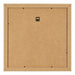 Bilderrahmen 50x50cm Sonoma Eiche MDF Pisa Ruckseite | Yourdecoration.de