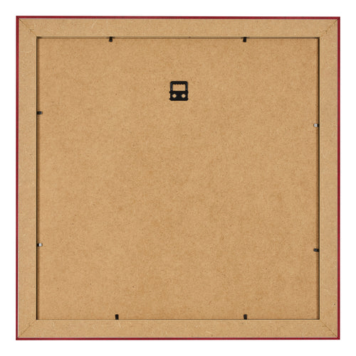 Bilderrahmen 50x50cm Weinrot Gewischt MDF Pisa Ruckseite | Yourdecoration.de