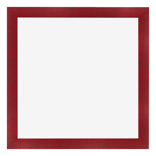 Bilderrahmen 50x50cm Weinrot Gewischt MDF Pisa Vorne | Yourdecoration.de