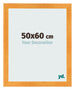 Bilderrahmen 50x60cm Orange MDF Pisa Vorne Messe | Yourdecoration.de