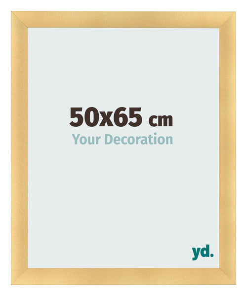 Bilderrahmen 50x65cm Gold Vintage MDF Pisa Vorne Messe | Yourdecoration.de