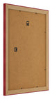 Bilderrahmen 50x65cm Weinrot Gewischt MDF Pisa Ruckseite Schrag | Yourdecoration.de