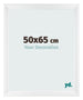 Bilderrahmen 50x65cm Weiß Vintage MDF Pisa Vorne Messe | Yourdecoration.de