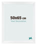 Bilderrahmen 50x65cm Weiß Vintage MDF Pisa Vorne Messe | Yourdecoration.de