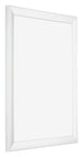 Bilderrahmen 50x65cm Weiß Vintage MDF Pisa Vorne Schrag | Yourdecoration.de