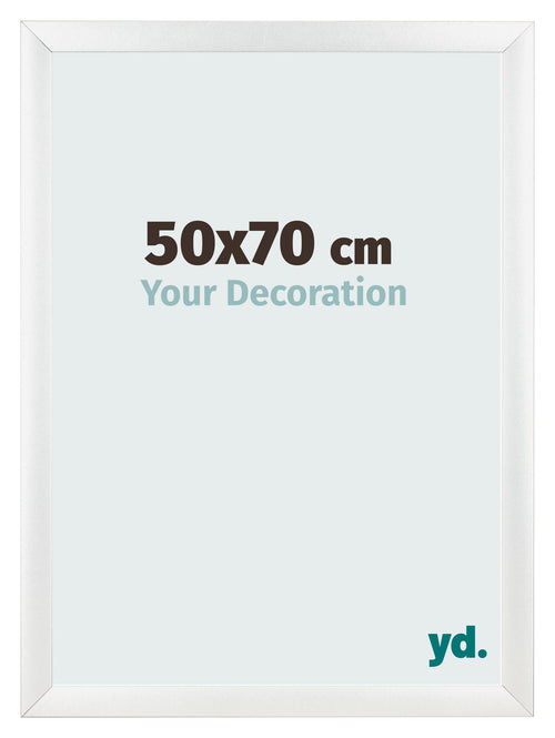Bilderrahmen 50x70cm Weiß Vintage MDF Pisa Vorne Messe | Yourdecoration.de
