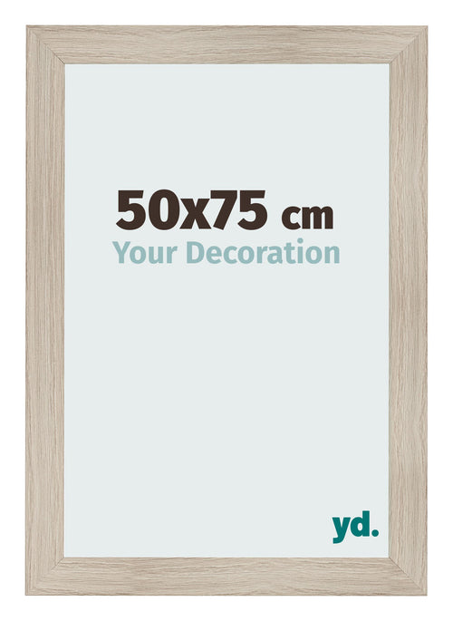 Bilderrahmen 50x75cm Eiche Rustikal MDF Pisa Vorne Messe | Yourdecoration.de
